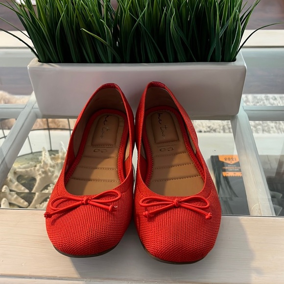 me too Shoes - Me Too orange ballerina flats